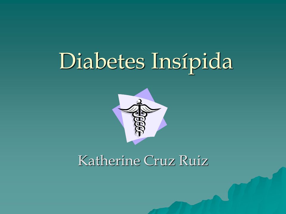 diabetes mellitus y diabetes insípida ppt antecedentes